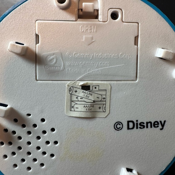 Vintage Tinker Bell Cake Topper with Lime Green Dress and Blue Accents - Picture 5 of 5